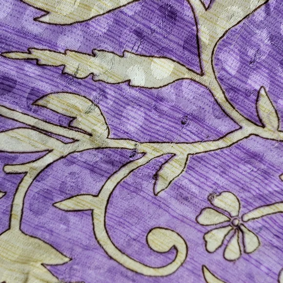 Darn Good Yarn Sari Silk Wrap Skirt Tea Goddess - Picture 15 of 16